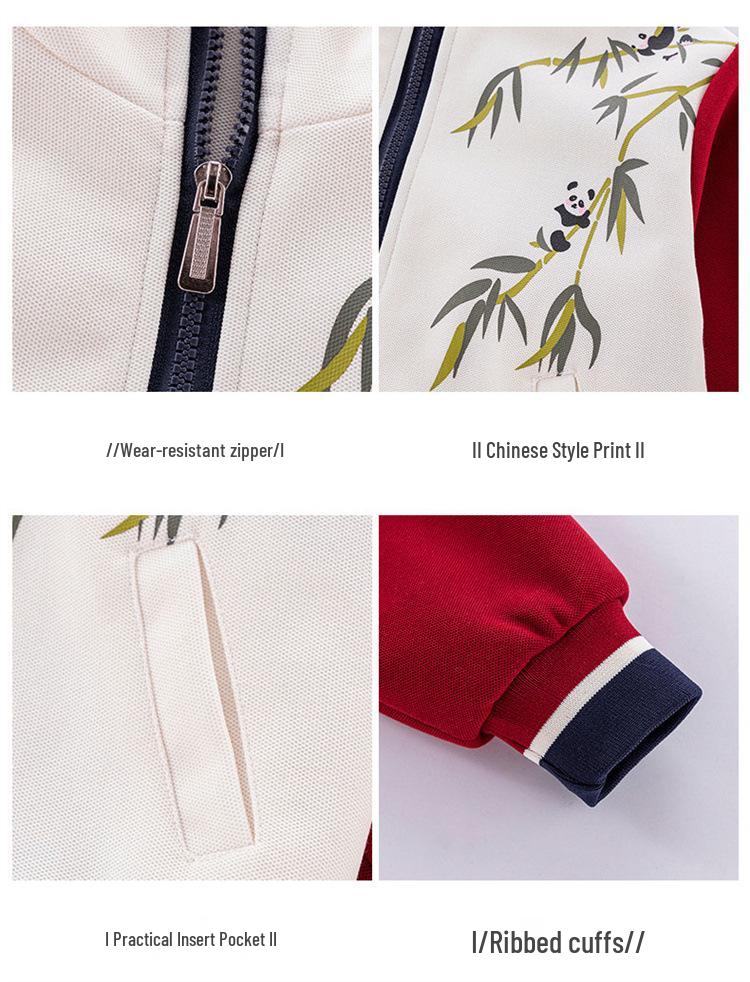 Children's Spring & Autumn Sports Uniform Set: Baseball-Style Performance Costume for Primary School & Kindergarten.