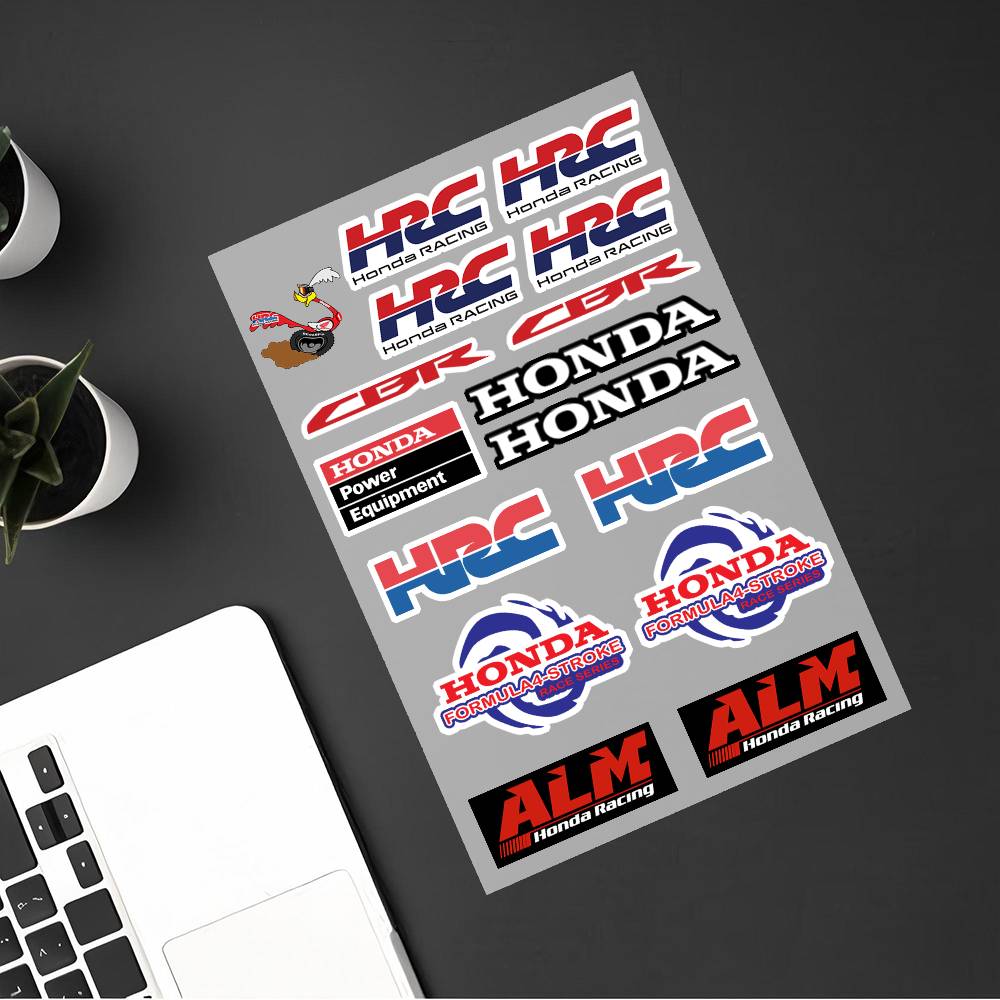 Honda-e Japanese Motorcycle Sticker Suitable For Motorcycle Body Reflective Car Sticker Helmet Decal