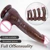 5 Size Dildos Huge Realistic Penis Feel Silicone Suction Cup Strap-on Anal Plug Vaginal Masturbator Adults Sex Toys For Women 18