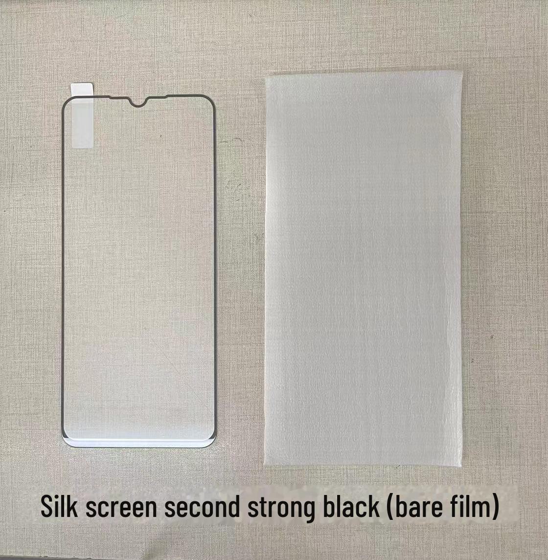 

Защитное закаленное стекло на весь экран для Samsung A12, A10S, A20E, A30, A40, A50S, A60, A70 A40S bare film чёрный