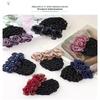 Women Hair Bun Cover Net Snood Hairnet Bow Barrette French Hair Clip Bow Ribbon Flower Hair Accessories For Banks Hotels Staff
