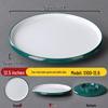 Melamine Nordic Style Cold Dish & Stir-fry Plate for Restaurants and Hotels