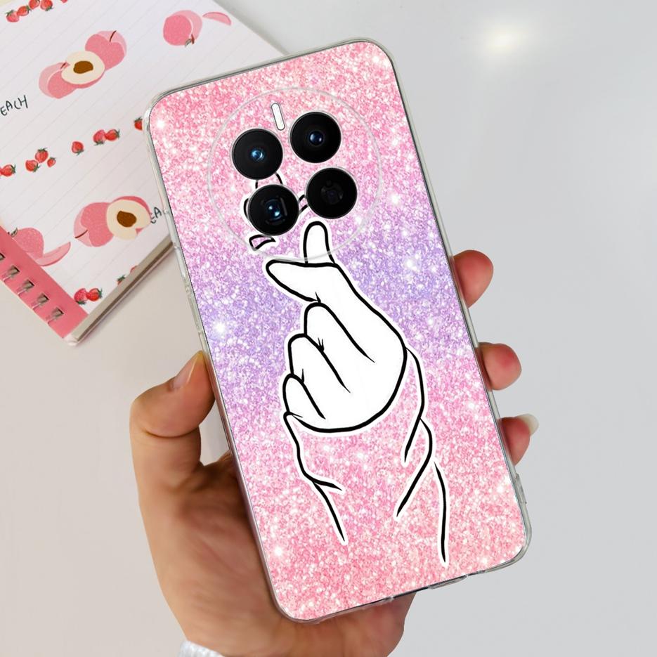 For Huawei Mate 50 Pro Case Stylish Butterfly Flowers Soft Slim Fundas Phone Case For Huawei Mate 50 Mate50 Pro Back Cover Coque