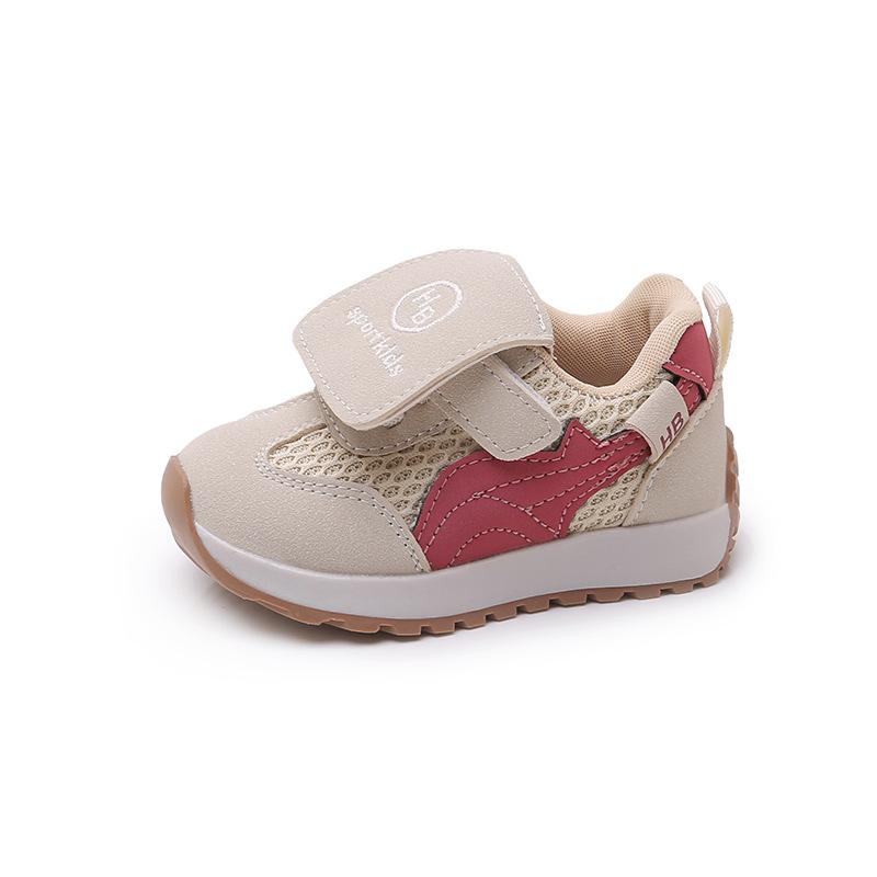 

Spring Boys Baby Shoes Soft-soled Baby Shoes Women s Treasure Toddler Shoes Mesh Shoes Breathable Sports Shoes Children s Shoes 1-3 Years Old 16 красный