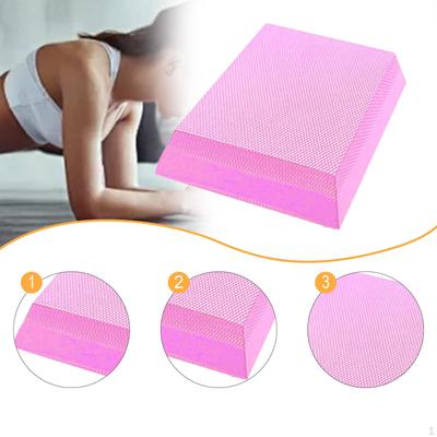 Balance Pad Kissen Weich Wasserdicht Trapezförmig Trainingsschaummatte Knie für Home Gym Erwachsene
