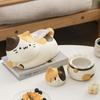 Ceramic Cat Tissue Box Luxury Paper Storage Holder Bathroom Decor Napkin Organizer  Hotel