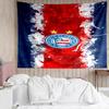 Ba-hia Sports Club Emblem Printed Printed Tapestry, for Bedroom,Livingroom, dormitory, Large Wall Decor, Fabric Decor Fan Birthday Gifts