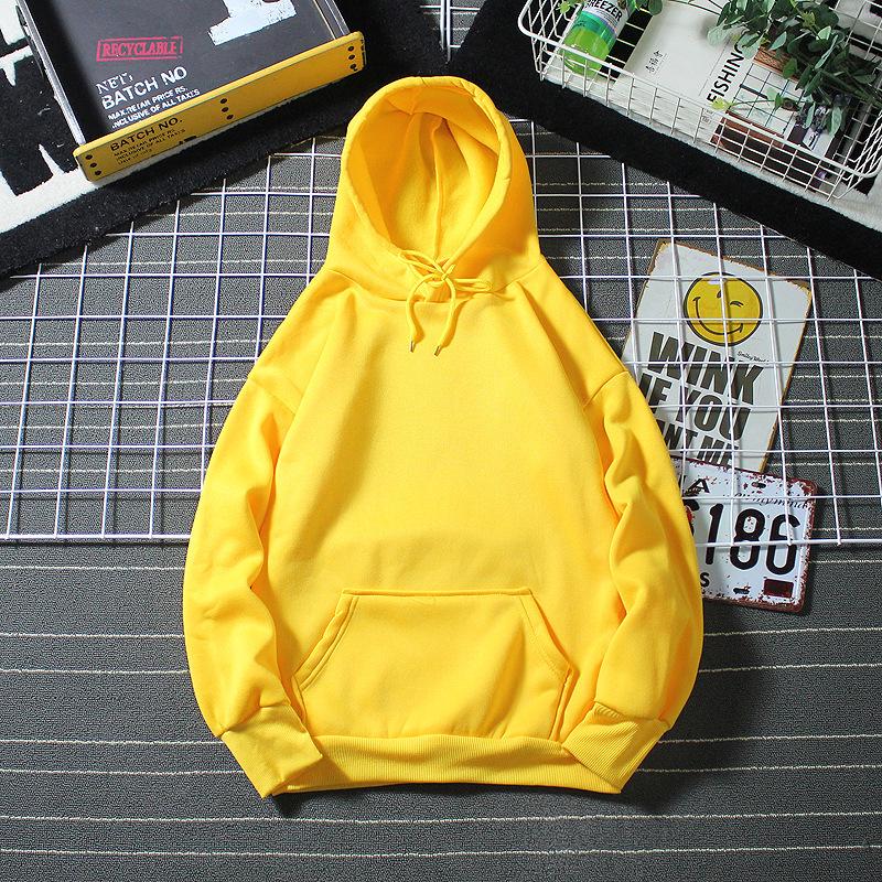 Autumn/Winter 2023 Unisex Plus Velvet Loose Pullover Hoodie