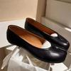 Zapatos Tabis Retro Clásicos Mujer Bailarinas Negras Punta Dividida Mary Janes Mujer Mocasines de Vestir Bailarina Zapato Mujer