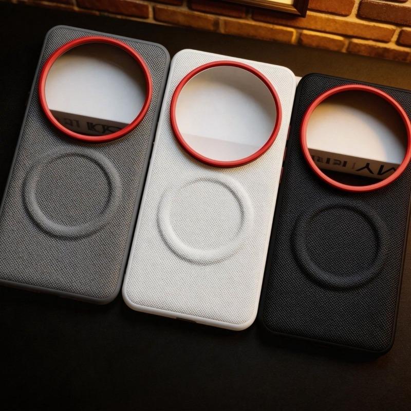 Case For Xiaomi 17 15 14 13 Ultra Case Magnetic For MagSafe Matte Fine-Grained Leather Silicone Cover Shockproof Non-Slip Bumper