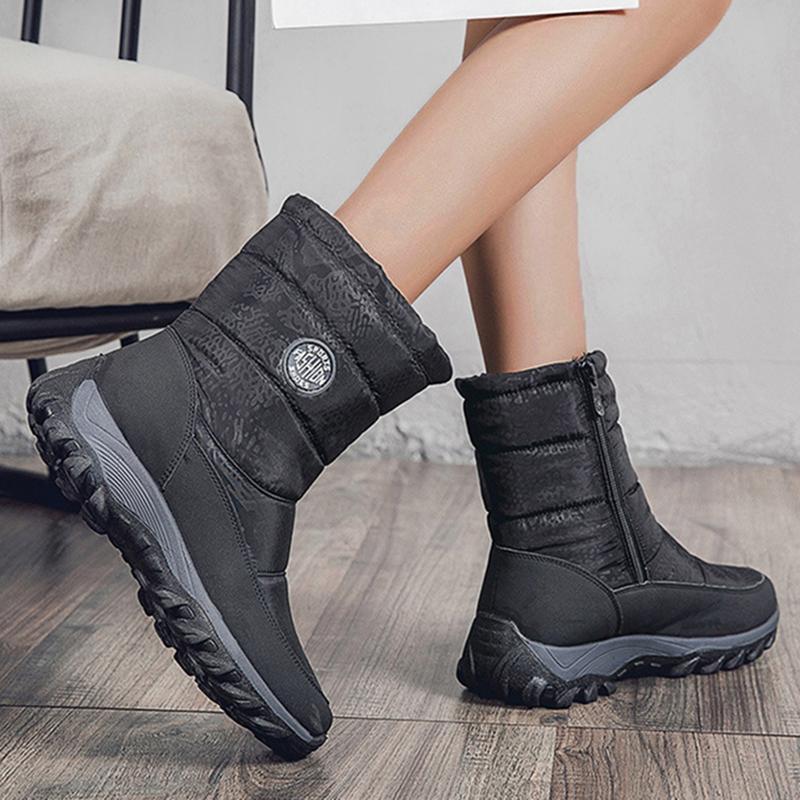 fashion Snow Women Boots New Shoes For Women Platform Shoes Woman Fur Keep Warm Boots Ladies Soft Plush Winter Shoes Women Botas Mujer
