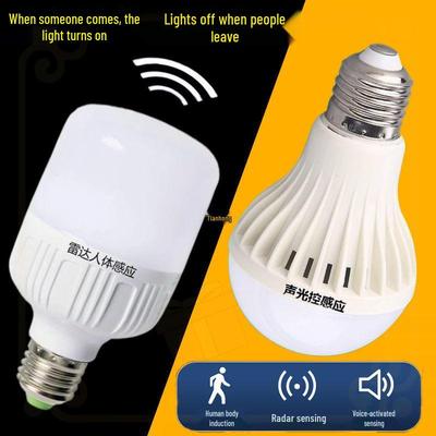 Smart Induction Bulb with Infrared and Sound/Light Control for Energy-Efficient Stairwells