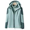 Mink Velvet Liner 3-in-1 Windproof Waterproof Jacket for Women & Men - Detachable, Warm Outerwear
