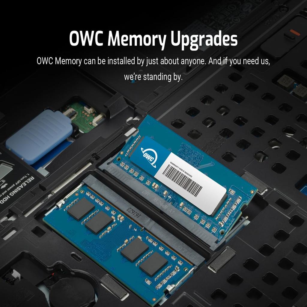 OWC 64GB x 2400MHz DDR4 Memory Upgrade for the 2017 iMac with Retina 5K Display (4 16GB) SO-DIMM PC4-19200 27-inch (OWC2400DDR4S64S)