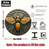 1PC Bee Metal Wall Art Sign Home Bar Cafe Decor