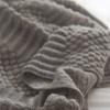 Good-Knitted Throw Blanket For Couch, Bed And Sofa Super Soft Blanket With Tassels Cosy Home Decor Durable Yellow