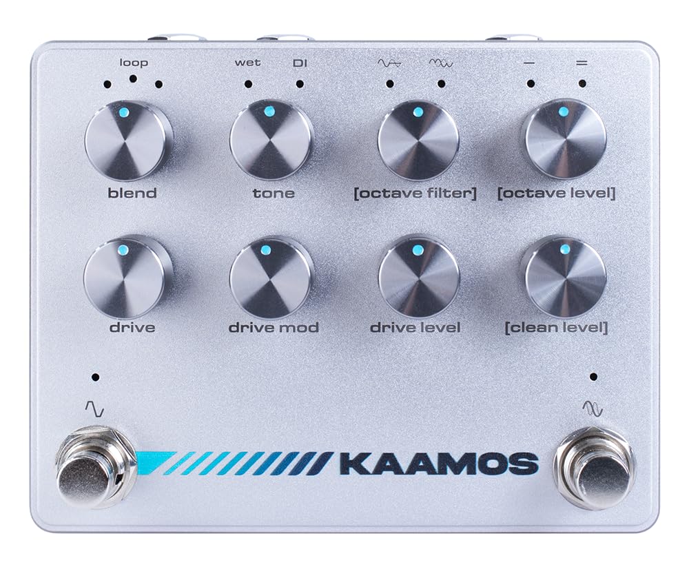 Darkglass Electronics KAAMOS Distortion/Down Octaver Bass Effects Pedal with Coaster [Official Japanese Product]