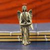 Brass Angel Statue Figurines, Desktop Decorations, Creative Crafts, Small Bronze Ornaments For Home Decor