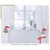Christmas Curtain Buckle Santa Claus Snowman Elk Christmas Decorations Window Decoration Christmas Gifts