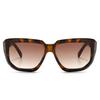 Cross-Border Narrow Rivet Embellished Sunglasses Trendy Street Style Modern Retro Charm Sunglasses 400931
