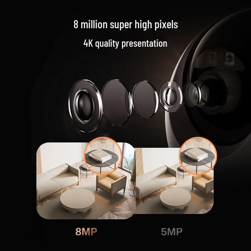 EZVIZ 8MP 4K KI Innen PTZ Wi-Fi Sicherheitskamera (CN-Version)