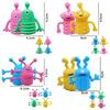 10pcs Soft Rubber Finger Topper Toy Stretchy Hand Doll New Fidget Toy  Kids