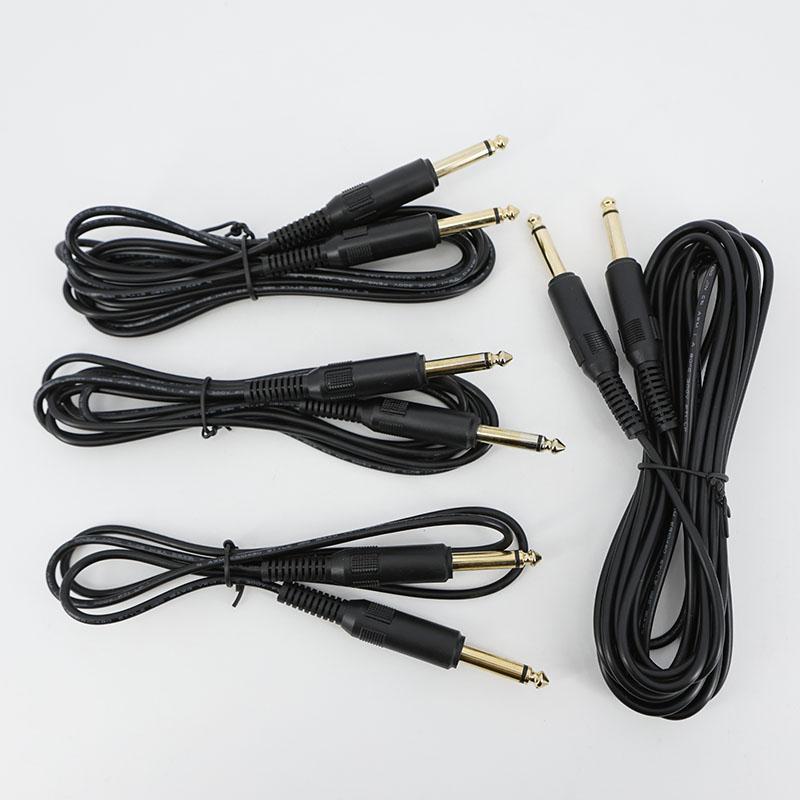 Gold plated mono 6.5mm 6.35mm male jack to 6.35 3.5mm Male Audio Cable 3.5 Male to 6.35 Male Audio Cord Wire 6.35 3.5