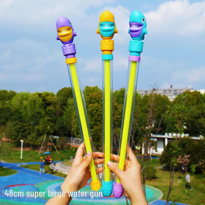 Large Capacity Children's Water Gun Toy: Pull-Out Spray for Beach and Water Fights