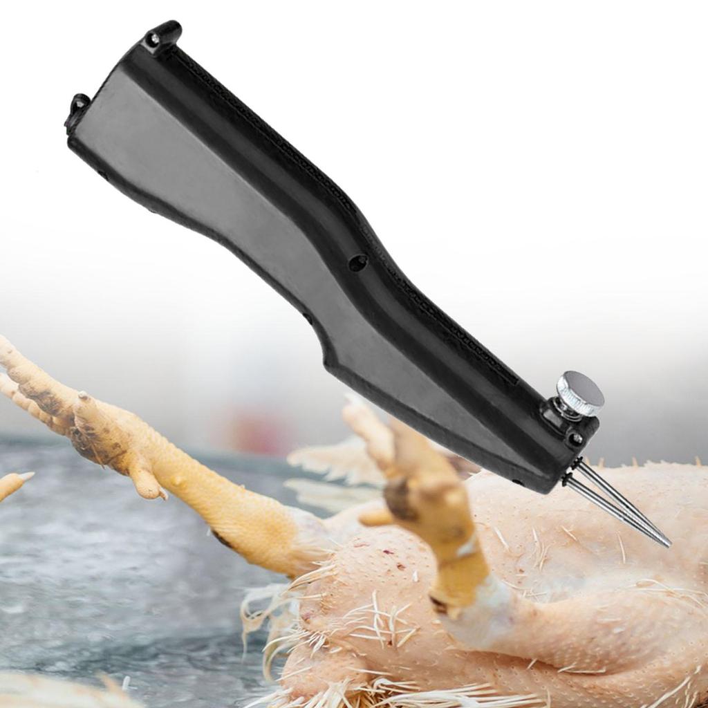 Small Feather Removal Machine Electric Poultry Plucker for Duck Bird Black
