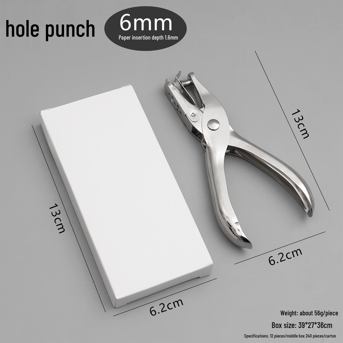 

Metal Manual Hole Puncher for A4 Paper - Office & Student Stationery