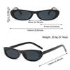 2025 Trend Retro Cat Eye Sunglasses Fashion Small Frame Women's Oval Sun Glasses UV400 Eyewear for Women