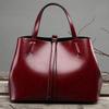 Women's Bag Handbag New Retro Leather Mother Bag Large Capacity Shoulder Messenger Bag Retro Style