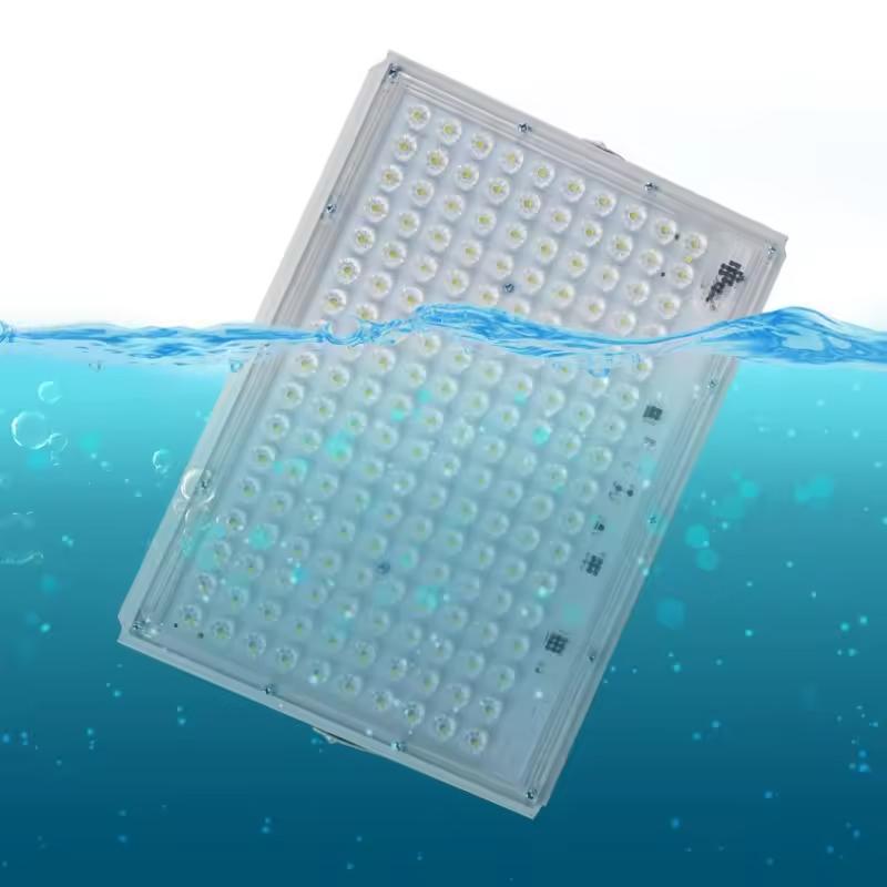 LED Floodlight 50/100/150W Outdoor Wall 220V Black/White Body Flood Lamp Street IP65 Waterproof Garden Square Spotlightled