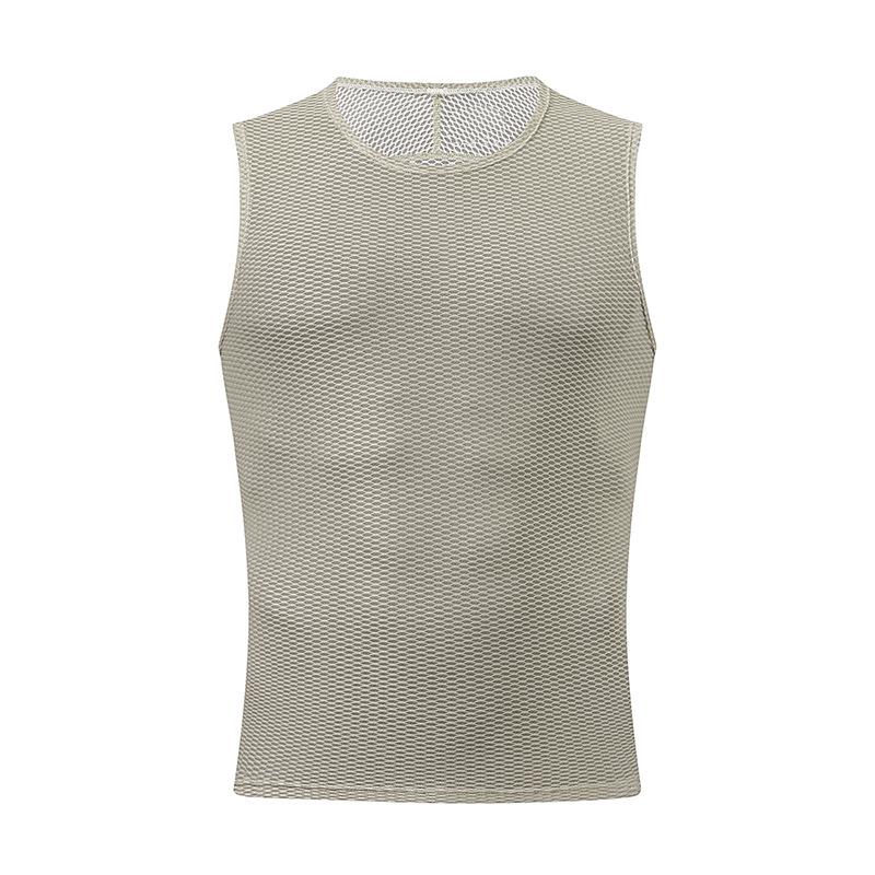Hiserwa Cycling Sleeveless Base Layer: High-Elasticity, Breathable, Sweat-Wicking Vest