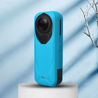 Silicone Protective Case Dust-Proof Camera Protective Cover Anti-Scratch Panoramic Camera Sleeve for Sports Camera Accessories