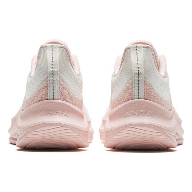Anta Städtische Laufschuhe Rutschfest Langlebig Niedrig geschnitten Laufschuhe Damen Sneaker Elfenbein Hellrosa 922335571-4
