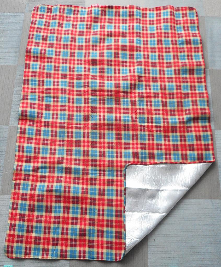 Coleman Fleece Fritidslaken 140 Rød Rutete 2000021174