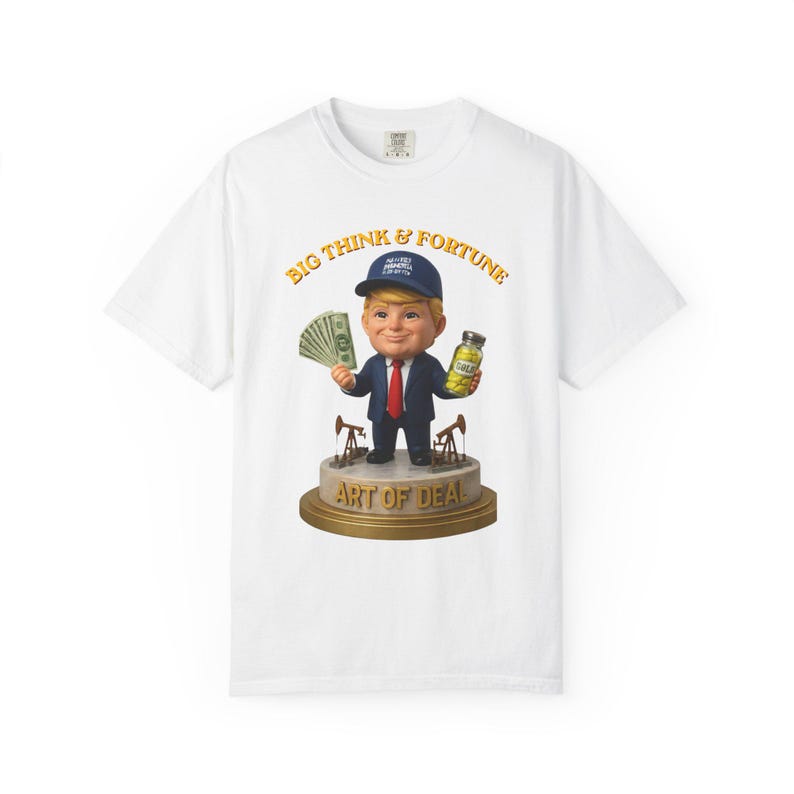 Retro Trump Graphic Tee | Funny political Tee | Art of Deal Shirt XL