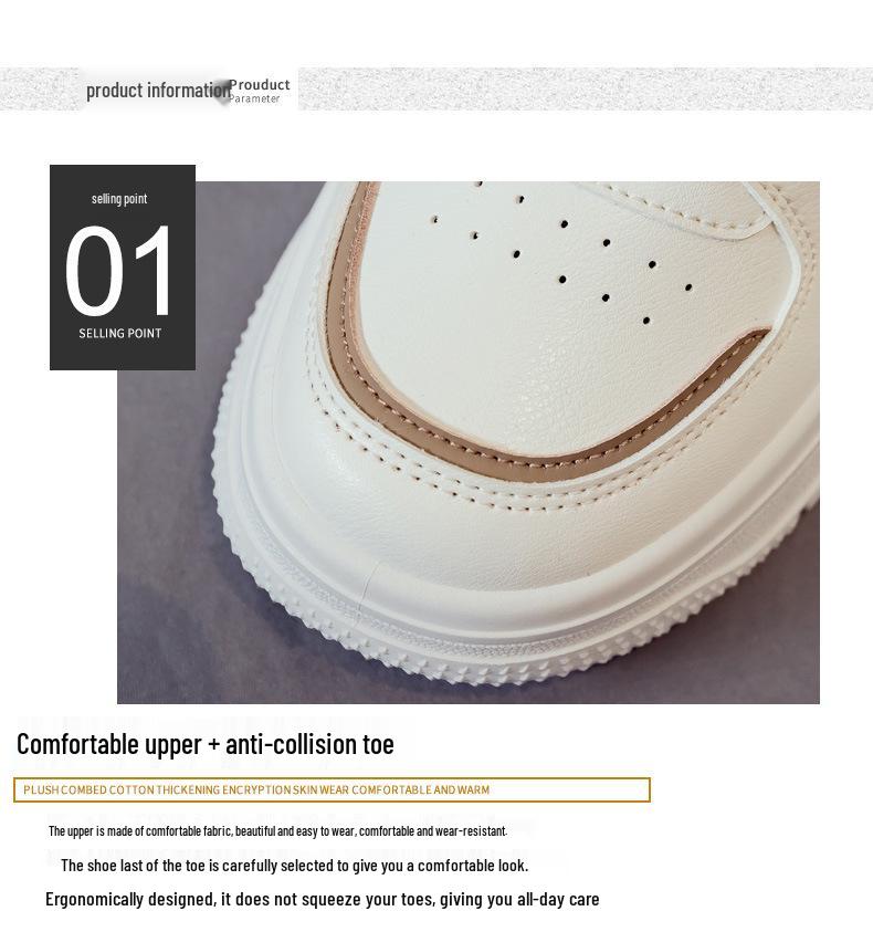 2025 Spring Women's White Breathable Versatile Sneakers - Casual Canvas with Soft Sole for Spring & Autumn