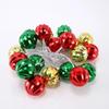 Hot selling electroplated Christmas lighting festival atmosphere flashing ball colored lights outdoor decoration led star snowflake light string