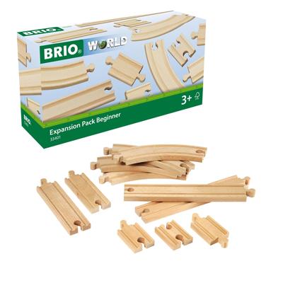 BRIO Rail Set 1 for Ages 3 and Wooden Wooden Gift Add-On (33401) Up. [Toy, Toy, Rail, (Birthday/Christmas)]
