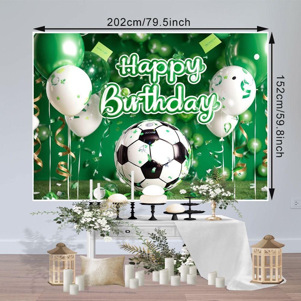 Fußball Geburtstag Hintergrund Fotografie Hintergrund Kindergeburtstag Party Dekoration Hintergrund