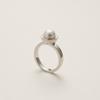 liersi Floating Mother of Pearl Bold Ring