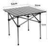 OEING Portable Camping Roll-Up Table and Chair Set