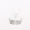 Clear Geometric Acrylic Ring Display Stand Jewelry Holder 2 Grid Box for Wedding Ceremony Earring Retail Showcase