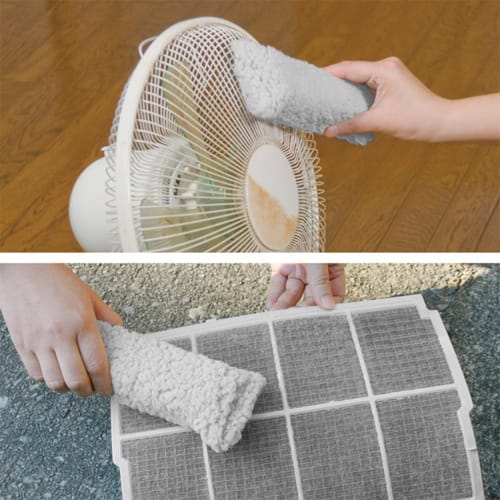 Azuma Industries TK Screen Cleaner for Window Screens, Cleans Screens with Just Water, No Detergent Required, Fluffy Microfiber, Also Cleans Air Condi