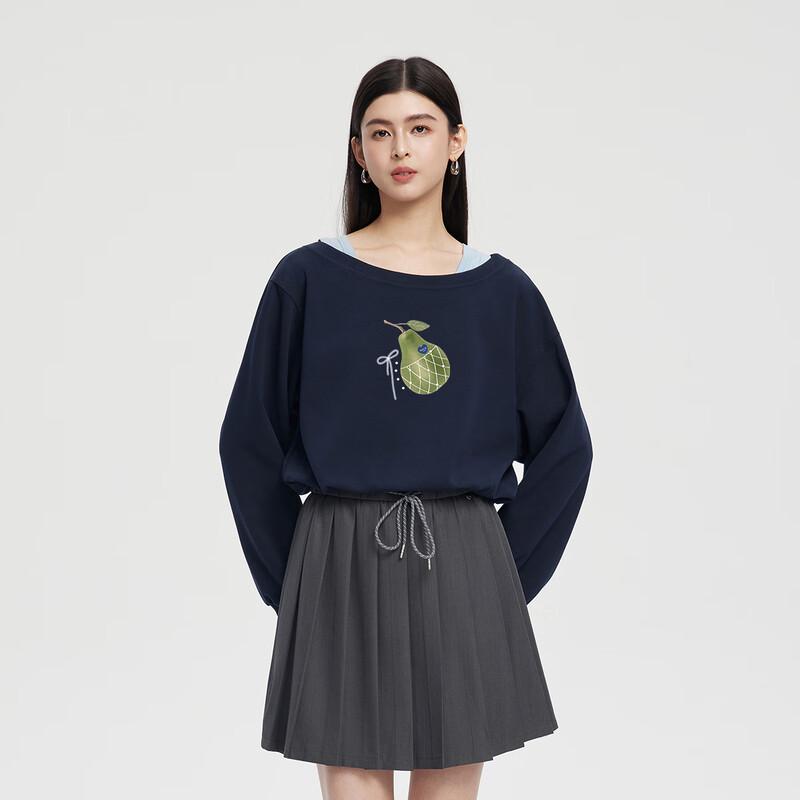 FivePlus Women's Printed Patchwork Pullover Sweatshirt