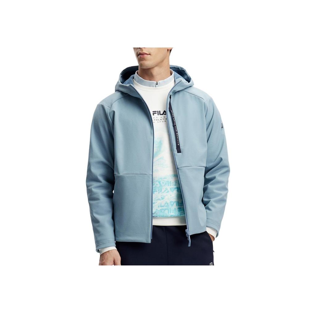 New FILA Jacket Men's Star Gray Blue A11M411712F-BU