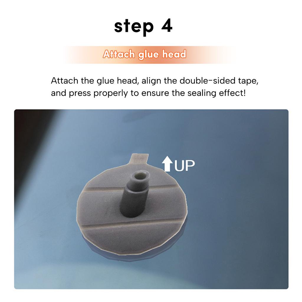 Car Windshield Repair Glass Crack Repair Tool with Pressure Syringes Fix Glass Windshield Crack Chip Scratch Tool