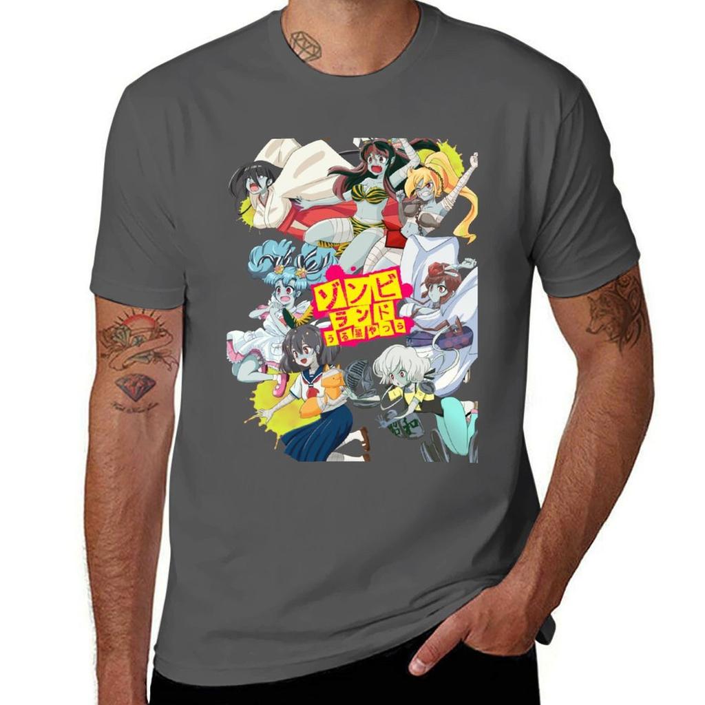 Copy Of Zombieland Saga Tshirt Simple Line Art Print Tee